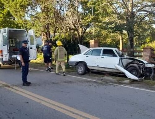Importante accidente vehicular en La Paz, Córdoba