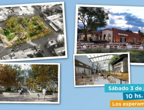 El municipio de la Villa de Merlo invita a toda la comunidad a la Puesta en Valor de la Plaza Marqués de Sobremonte y la Remodelación de la Terminal Vieja